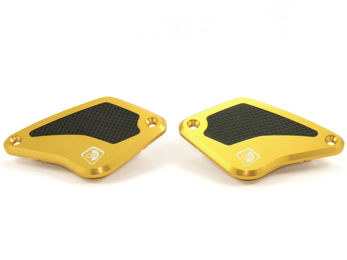 DBK Special Parts (Ducabike) Billet Front Brake & Clutch Reservoir Caps for the Ducati Diavel / XDiavel