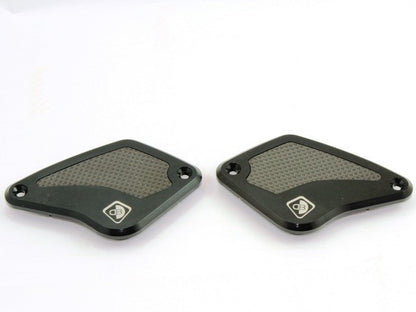 DBK Special Parts (Ducabike) Billet Front Brake & Clutch Reservoir Caps for the Ducati Diavel / XDiavel