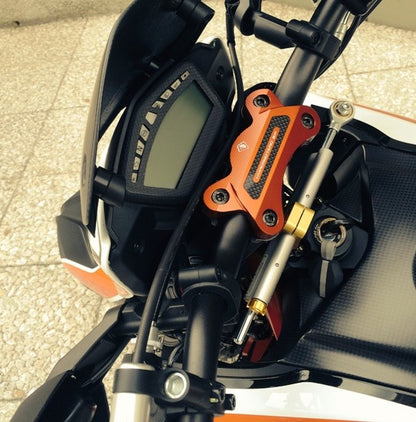 DBK Special Parts (Ducabike) Steering Damper Mount for the Ducati Hypermotard / Hyperstrada 821 / 939 / SP