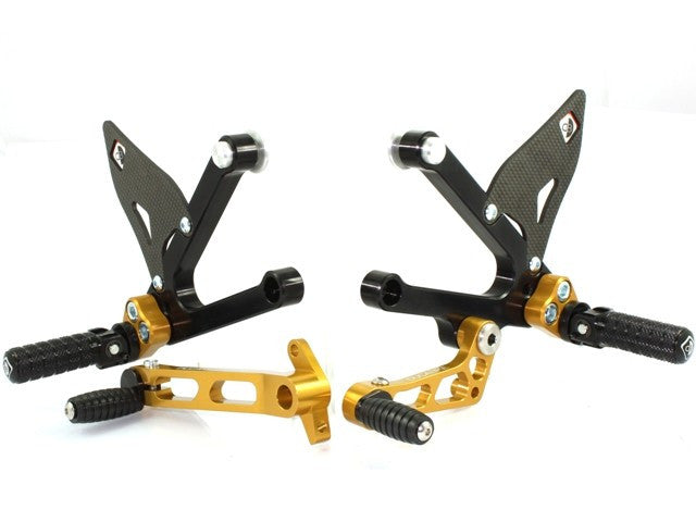 DBK Special Parts (Ducabike) Adjustable Rearsets for the Ducati Sport Classic/Sport 1000  Paul Smart  and Super Sport
