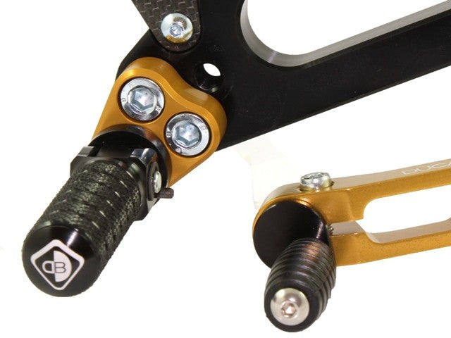DBK Special Parts (Ducabike) Adjustable Rearsets for the Ducati Sport Classic/Sport 1000  Paul Smart  and Super Sport