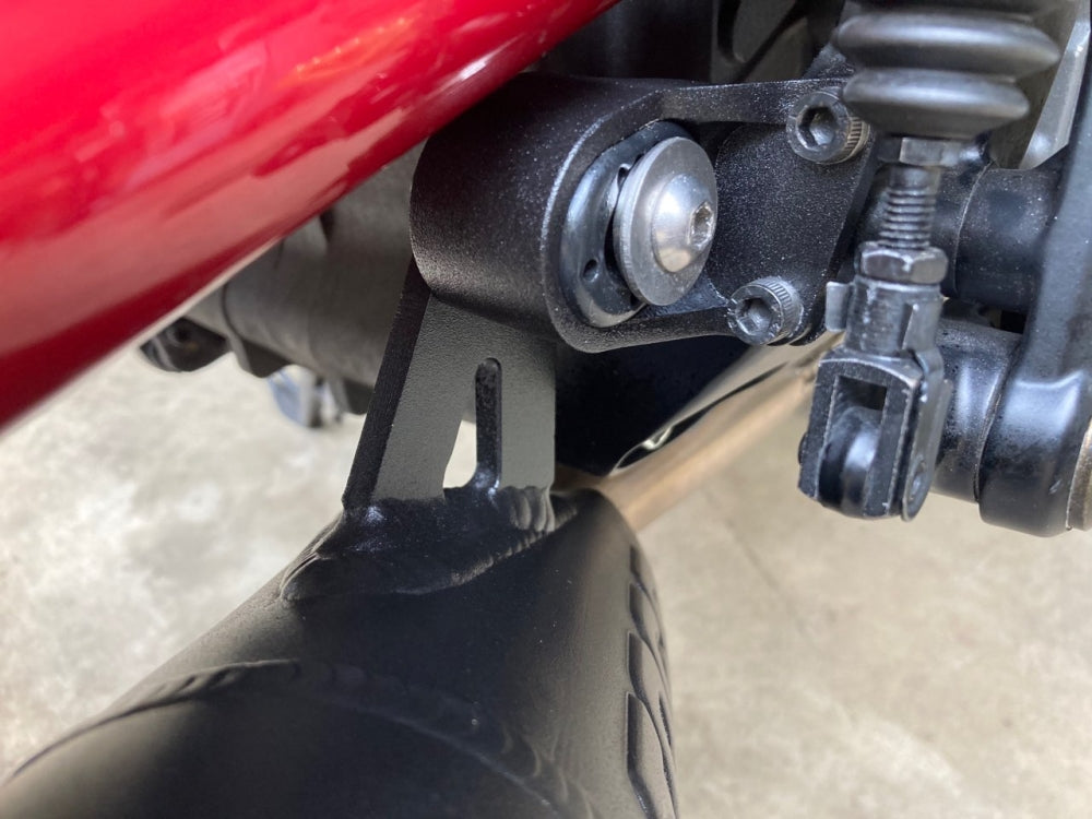 TOCE Performance Replacement Billet Exhaust Mount for the FTR 1200 (Flat Track Racer) (19-20)