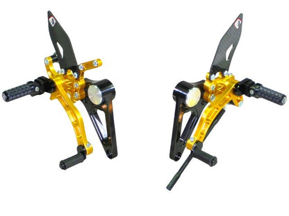 DBK Special Parts (Ducabike) Adjustable Rearsets for the Ducati Monster S2R/S4RS4RS