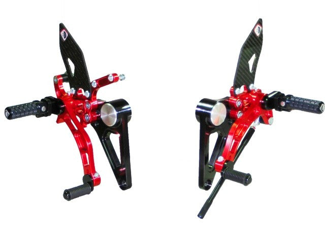 DBK Special Parts (Ducabike) Adjustable Rearsets for the Ducati Monster S2R/S4RS4RS