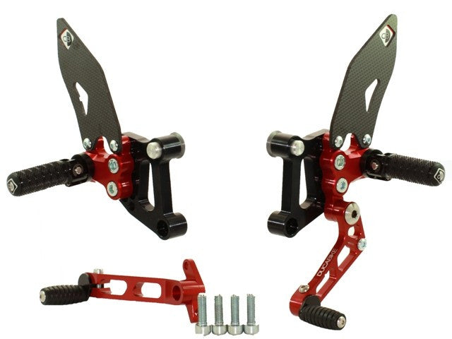 DBK Special Parts (Ducabike) SP Adjustable Rearsets for the Ducati 749/999