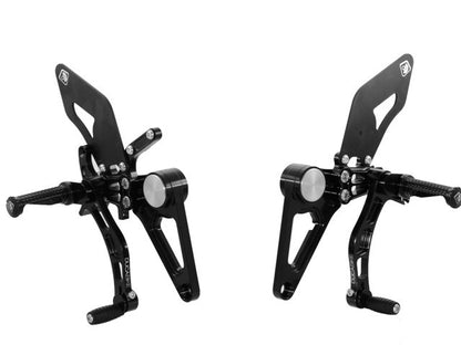DBK Special Parts (Ducabike) Adjustable Rearsets for the Ducati Monster S2R/S4RS4RS