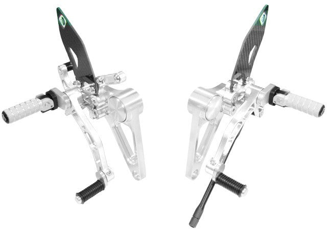 DBK Special Parts (Ducabike) Adjustable Rearsets for the Ducati Monster S2R/S4RS4RS