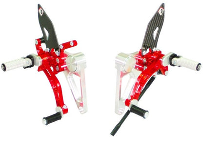 DBK Special Parts (Ducabike) Adjustable Rearsets for the Ducati Monster S2R/S4RS4RS