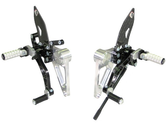 DBK Special Parts (Ducabike) Adjustable Rearsets for the Ducati Monster S2R/S4RS4RS