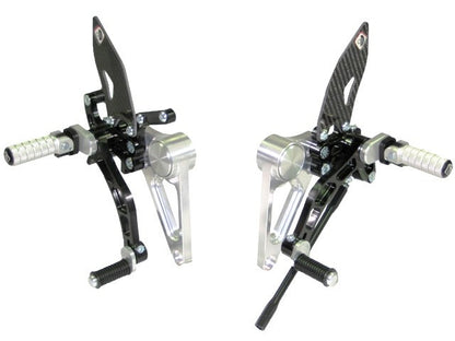 DBK Special Parts (Ducabike) Adjustable Rearsets for the Ducati Monster S2R/S4RS4RS