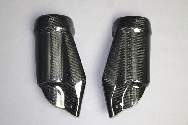 CARBONDRY - DUCATI HYPERMOTARD 1100 / 796 CARBON FIBER FRONT FORK GUARDS