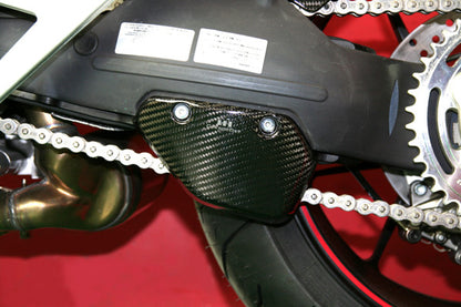 CARBONDRY - DUCATI HYPERMOTARD 1100 / 796 CARBON FIBER LOWER CHAIN GUARD