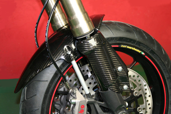 CARBONDRY - DUCATI HYPERMOTARD 1100 / 796 CARBON FIBER FRONT FENDER