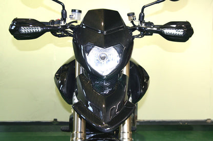 CARBONDRY - DUCATI HYPERMOTARD 1100 / 796 CARBON FIBER HEADLIGHT FAIRING