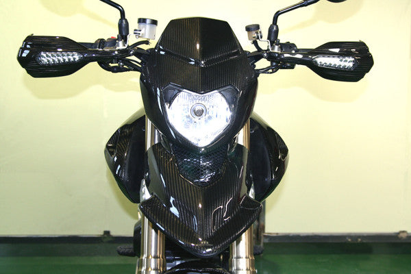 CARBONDRY - DUCATI HYPERMOTARD 1100 / 796 CARBON FIBER RACING HAND GUARDS