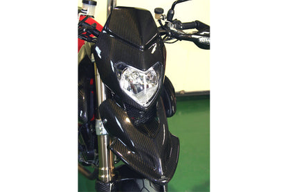 CARBONDRY - DUCATI HYPERMOTARD 1100 / 796 CARBON FIBER HEADLIGHT FAIRING