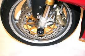 R&G Racing Axle Sliders (front)  Benelli Tornado Novecento Tre