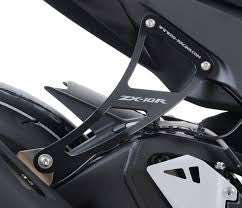 R&G Racing Black Exhaust Hanger for Kawasaki ZX10R '04-'05