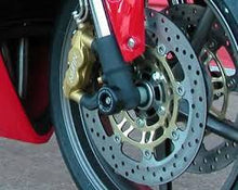 R&G Racing Front Axle Sliders / Protectors for Triumph Daytona 675 '06-'11 & Street Triple / R '08-'15