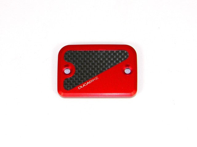 DBK Special Parts (Ducabike) Billet Front Brake Reservoir Cap for the Ducati Hypermotard 821/939, Multistrada 950, Monster 821, and Scrambler