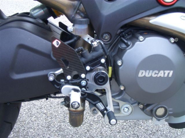 DBK Special Parts (Ducabike) Adjustable Rearsets for the Ducati Monster S2R/S4RS4RS