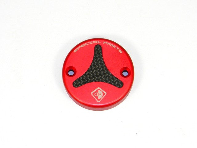 DBK Special Parts (Ducabike) Billet Front / Rear Brake Reservoir Cap and Performance Technology Brake Reservoir Cap