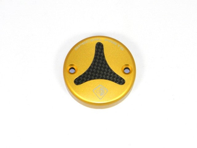 DBK Special Parts (Ducabike) Billet Front / Rear Brake Reservoir Cap and Performance Technology Brake Reservoir Cap