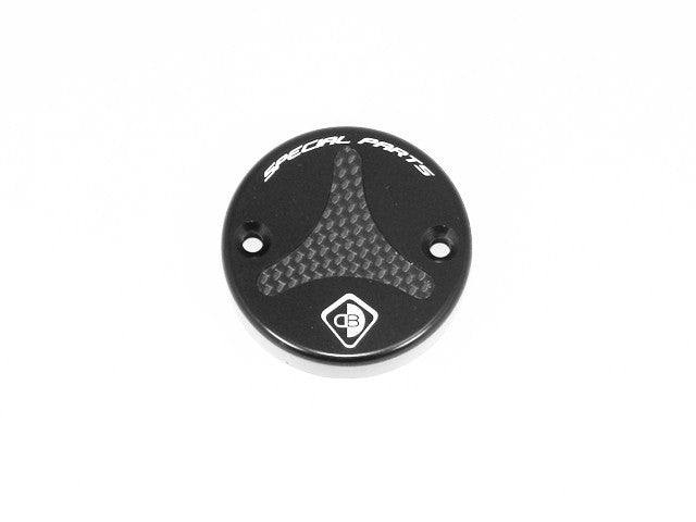 DBK Special Parts (Ducabike) Billet Front / Rear Brake Reservoir Cap and Performance Technology Brake Reservoir Cap
