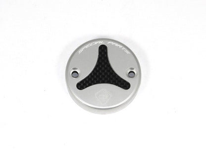 DBK Special Parts (Ducabike) Billet Front / Rear Brake Reservoir Cap and Performance Technology Brake Reservoir Cap