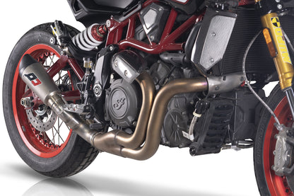 QD Exhaust GUNSHOT 60 Exhaust for the Indian FTR 1200 (Flat Track Racer) (18-20 Euro 4 only)