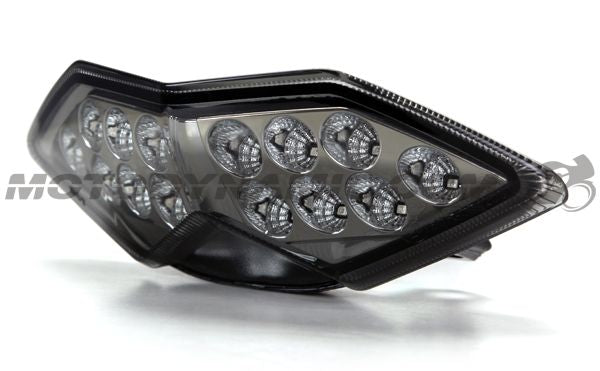 Motodynamic Sequential Integrated Taillight for Kawasaki Z1000 (10-13), Ninja 1000/Z1000SX (2011+), and Versys 650 (10-21)