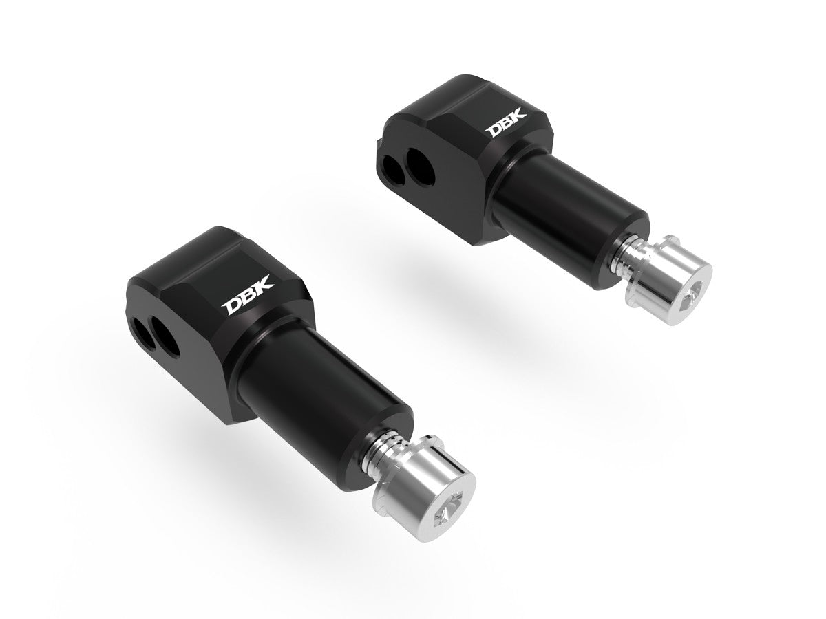 DBK Special Parts (Ducabike) Passenger Foot peg Adapters for DBK Racing and Sport Footpegs For Moto Guzzi