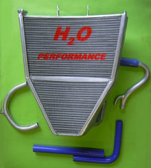 Galletto Radiatori (H2O Performance) Oversize Radiator kit For Kawasaki ZX-6R NINJA (2007-08)