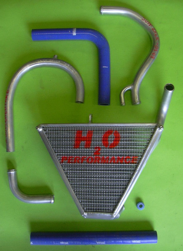 Galletto Radiatori (H2O Performance) Additional Radiator kit For Kawasaki ZX-6R NINJA (2007-08)