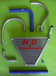 Galletto Radiatori (H2O Performance) Additional Radiator kit For Kawasaki ZX-6R NINJA (2007-08)