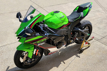 LUIMOTO (Race) Rider Seat Cover for the KAWASAKI ZX-10R / 10RR (2021+)