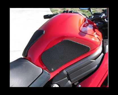 TechSpec Tank Grip Pads for the Kawasaki NINJA 650R & ER6n (12+) Snake Skin Grips