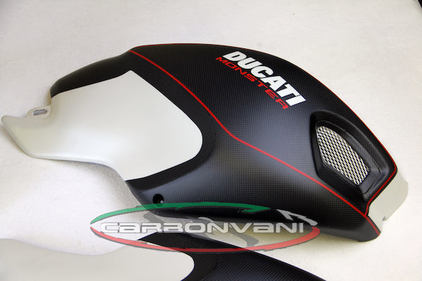 CARBONVANI - DUCATI MONSTER M1100 / M796 / M696 CARBON FIBER DEVIS BODY KIT
