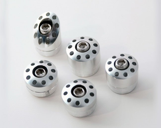 Motocorse Aluminum or Titanium Frame plugs for the Ducati Hypermotard 1100 / 796