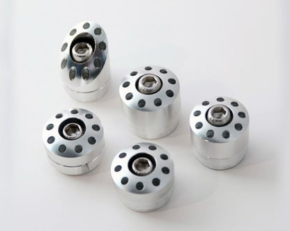 Motocorse Aluminum or Titanium Frame plugs for the Ducati Hypermotard 1100 / 796