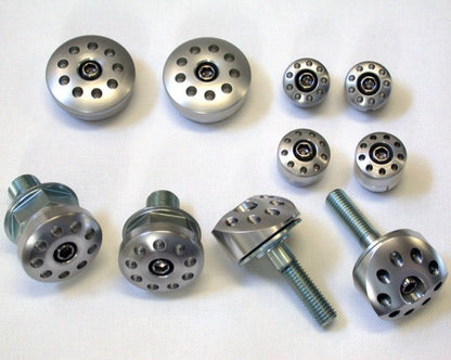 Motocorse Aluminum Frame plugs for the Ducati 2010-2014 Ducati Multistrada 1200