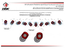 DBK Special Parts (Ducabike) Adjustable Rider/Passenger 'SPORT' Footpegs for Ducati