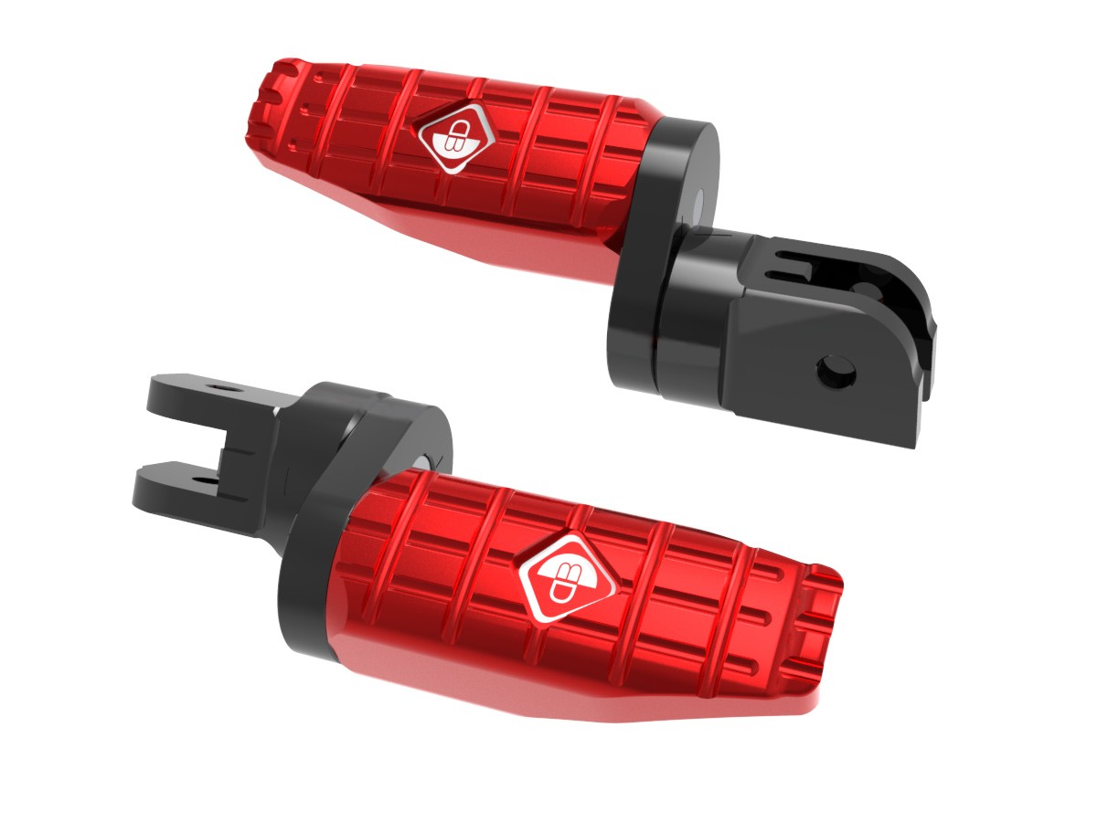 DBK Special Parts (Ducabike) Adjustable Rider/Passenger 'SPORT' Footpegs for Ducati