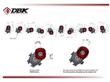 DBK Special Parts (Ducabike) Adjustable Rider Footpegs for BMW R 1300 GS