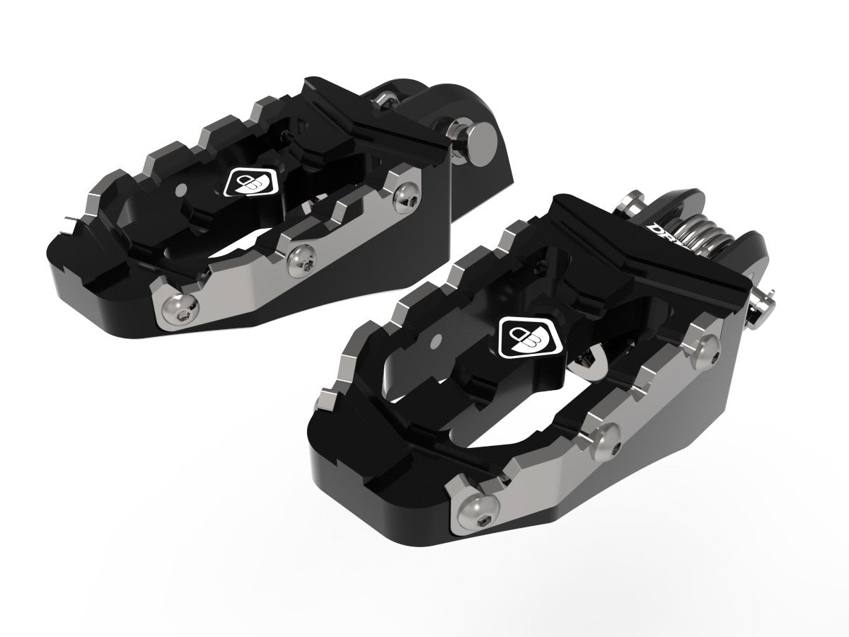 DBK Special Parts (Ducabike) Adjustable Off Road Enduro Rider Footpegs for BMW R 1300 GS