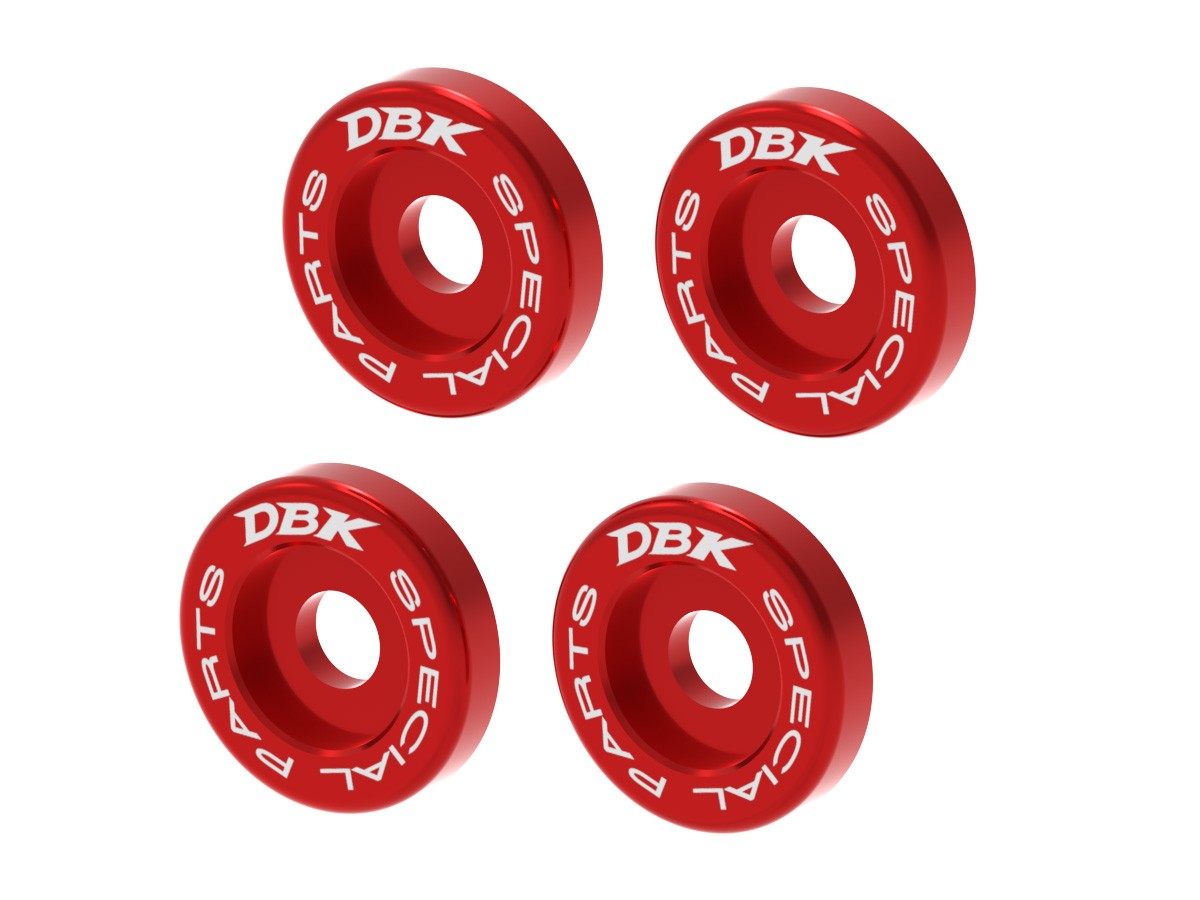 DBK Special Parts (Ducabike) Billet OE Exhaust Washers for the Ducati Hypermotard 698 Mono