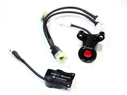 DBK Special Parts (Ducabike) Billet Key Switch Eliminator Kill Switch for the Ducati Panigale 1299 / 1199 / 959 / 899 / V2