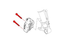 CNC Racing Titanium Radial Caliper Bolt Kit for Ducati and MV Agusta (M10x60)
