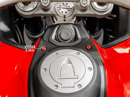 DBK Special Parts (Ducabike) Tank Cover Bolt Kit for the Ducati Multistrada V4 / S / Sport