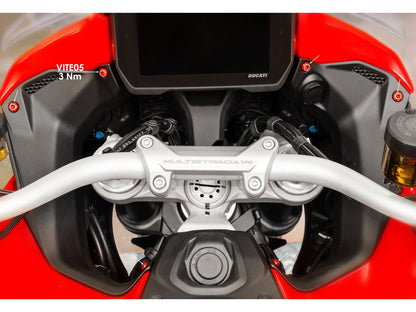 DBK Special Parts (Ducabike) Inner Instrument Panel Bolt Kit for the Ducati Multistrada V4 / S / Sport